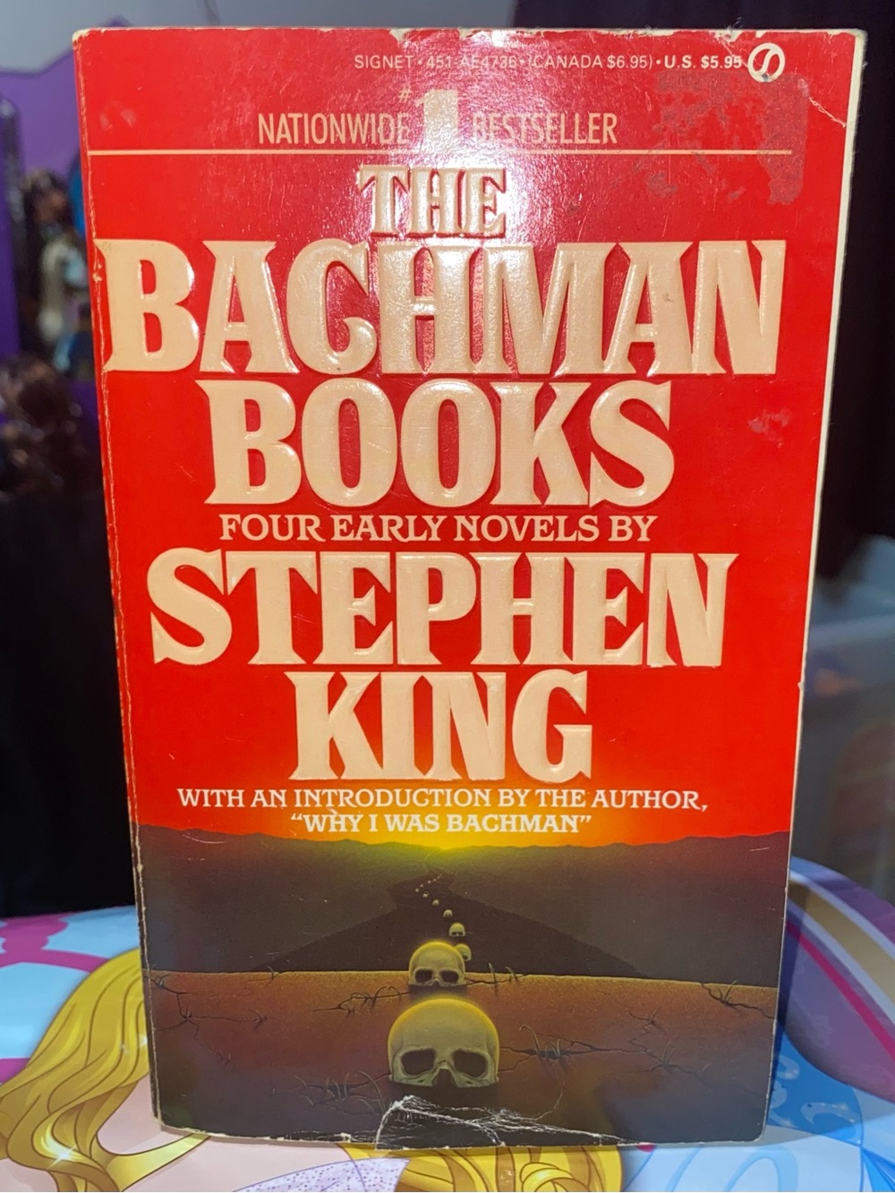 Stephen King - The Bachman Books 1986 Signet First Printing, Includes “Rage”